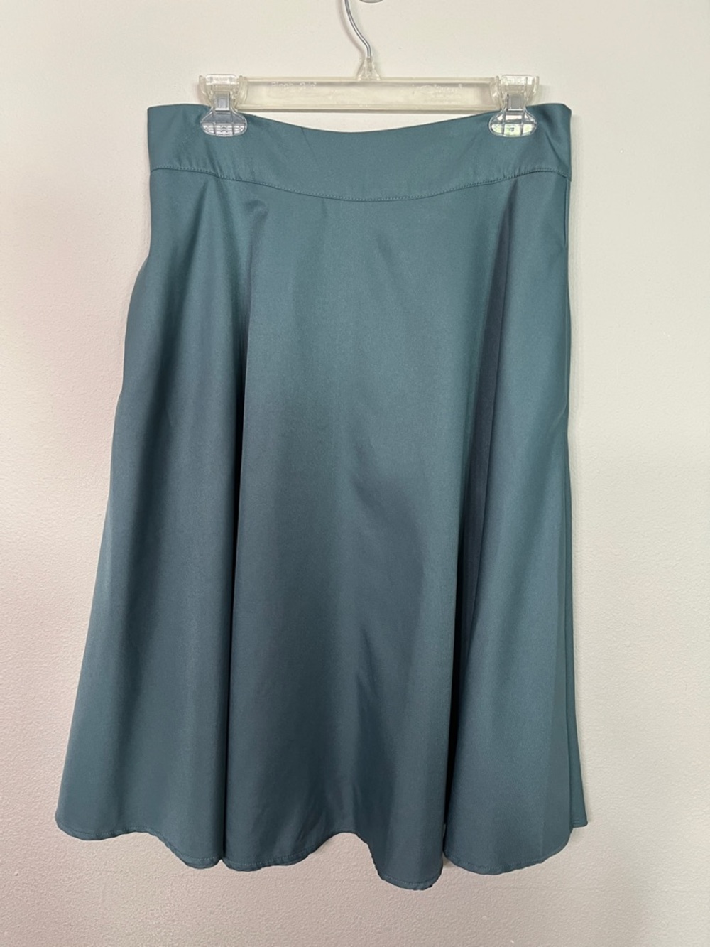 Unique Vintage Blue Circle Skirt